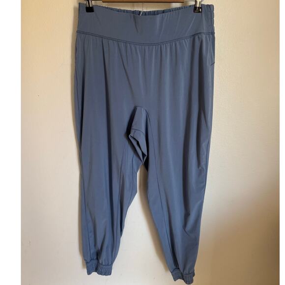 Lululemon Sun Setter Jogger in Tempest Blue Size 14 Athleisure Comfy Workout - Picture 5 of 9